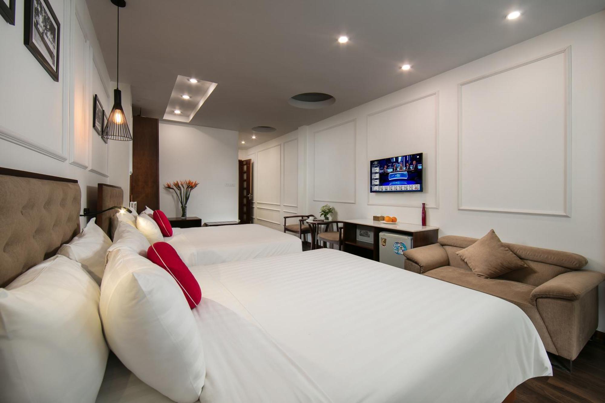 Victory Legend Hotel & Spa ハノイ市 エクステリア 写真